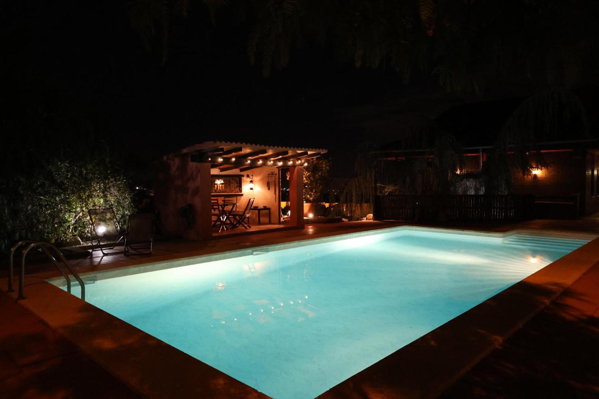 Вилла El Cedre Blau Vivienda Con Piscina En Гранольерс Экстерьер фото