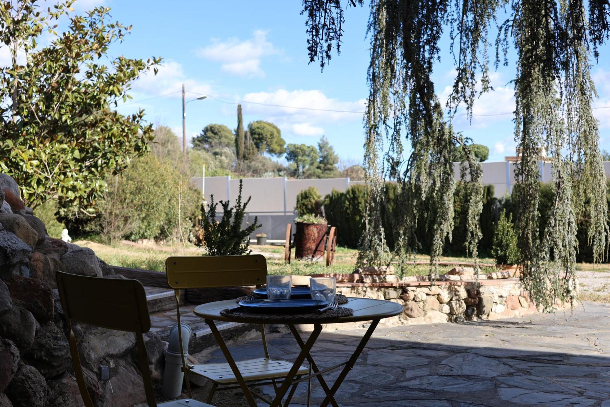 Вилла El Cedre Blau Vivienda Con Piscina En Гранольерс Экстерьер фото