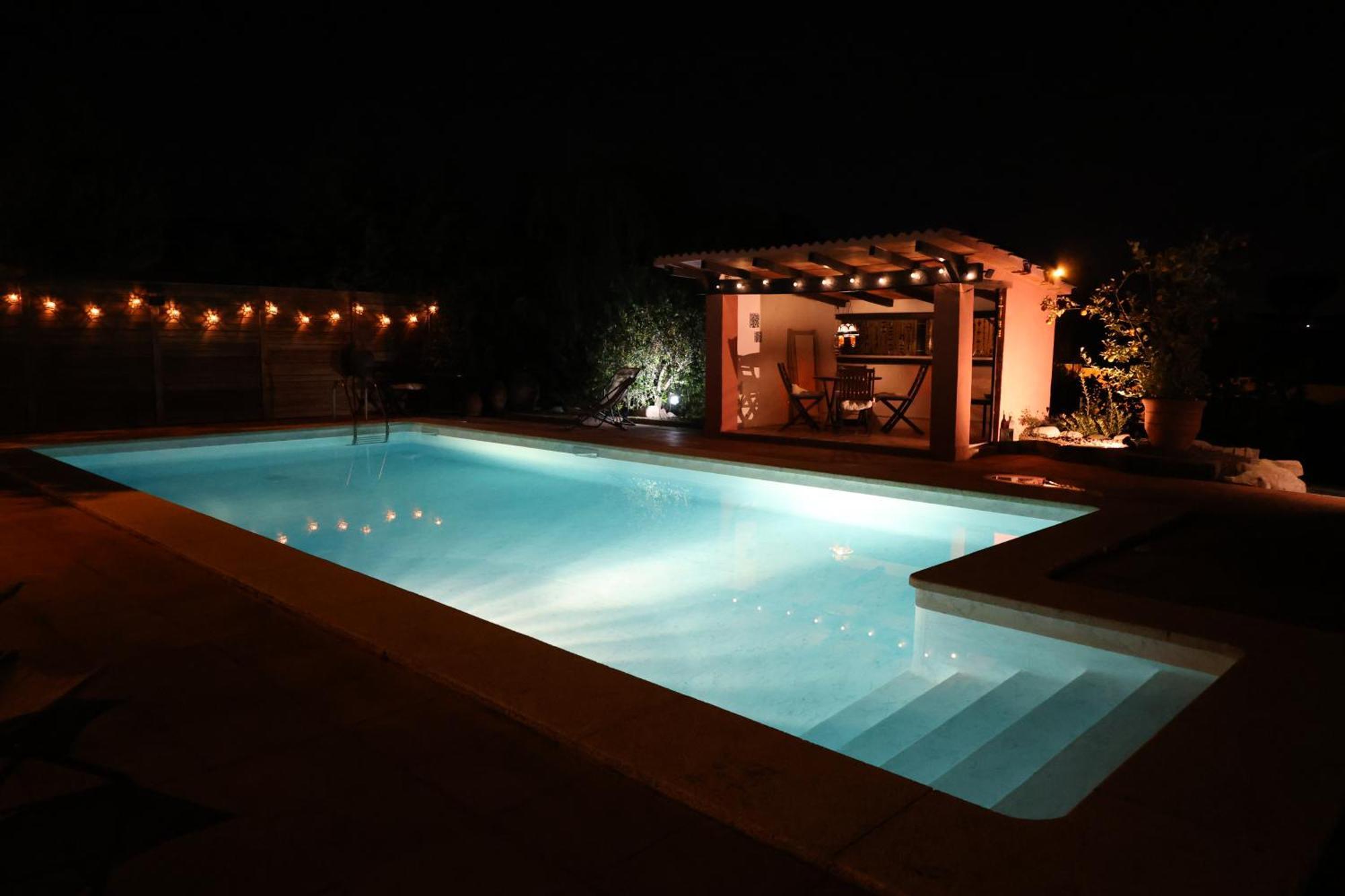 Вилла El Cedre Blau Vivienda Con Piscina En Гранольерс Экстерьер фото