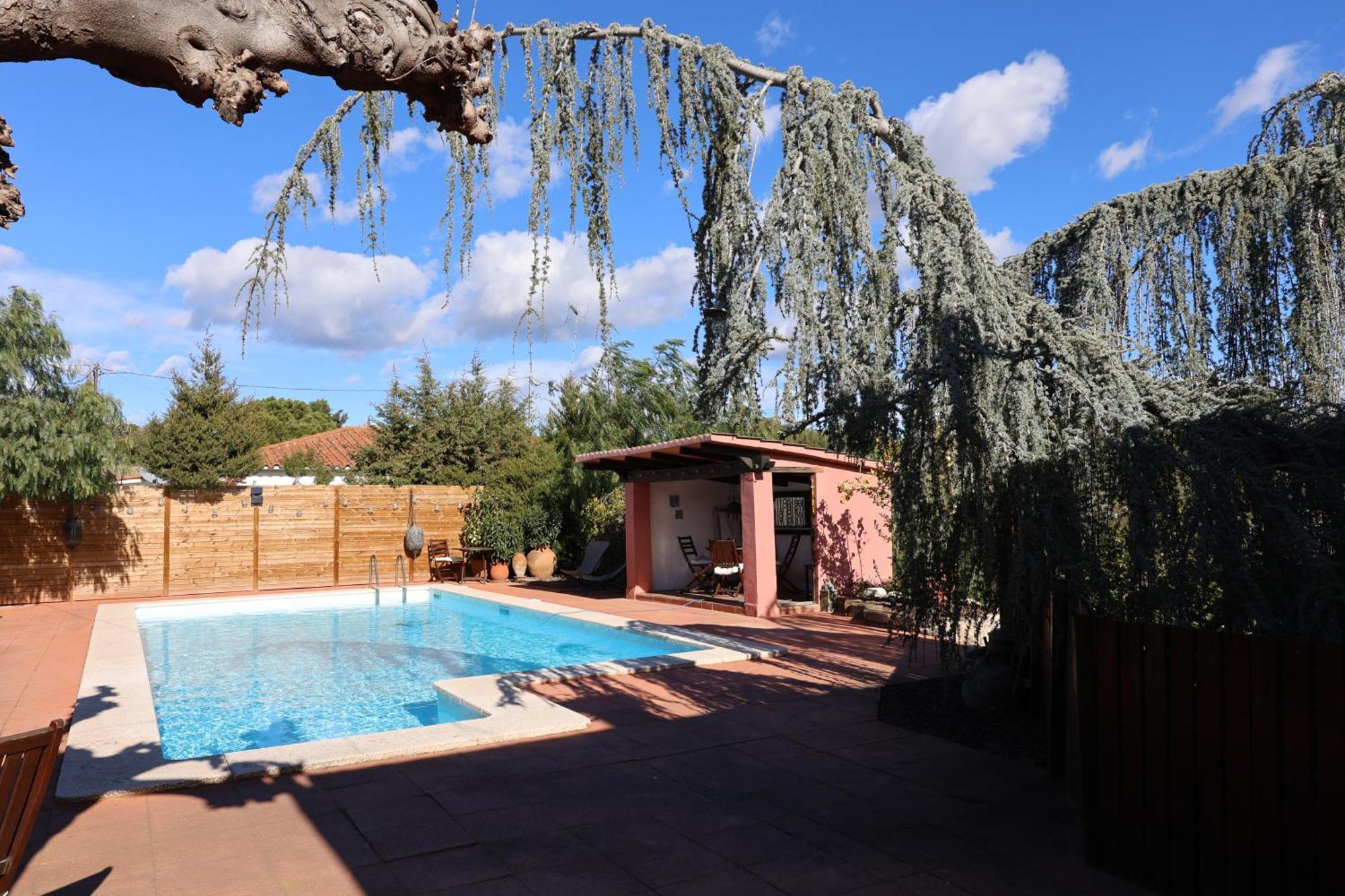 Вилла El Cedre Blau Vivienda Con Piscina En Гранольерс Экстерьер фото
